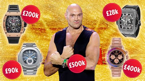 tyson fury richard mille|Inside Tyson Fury's insane watch collection .